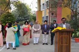 गणतंत्र दिवस समारोह 2025 राजकीय आयुर्वेद महाविद्यालय एवं चिकित्सालय , वाराणसी